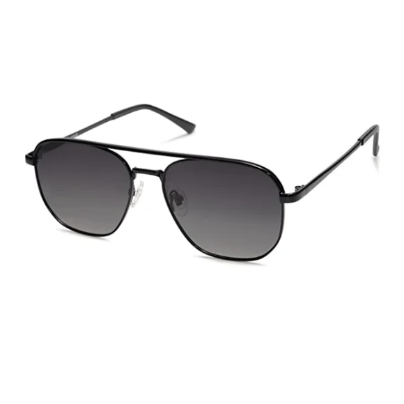 Black Retro Aviator Polarized Sunglasses Womens Mens Vintage Square Shades Amazon.com: SOJOS Sunglasses for Women & Men, Square, Retro  main image 4